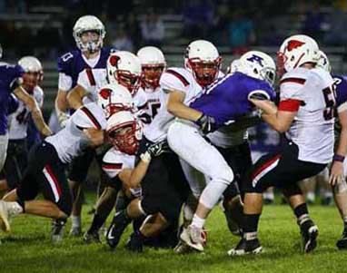 Annandale shuts out Albany in football opener | Annandale Advocate